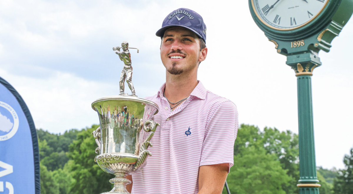 MetroNewsSports's tweet image. Now a professional, Todd Duncan to defend WV Open title this week:
wvmetronews.com/2025/07/22/now…