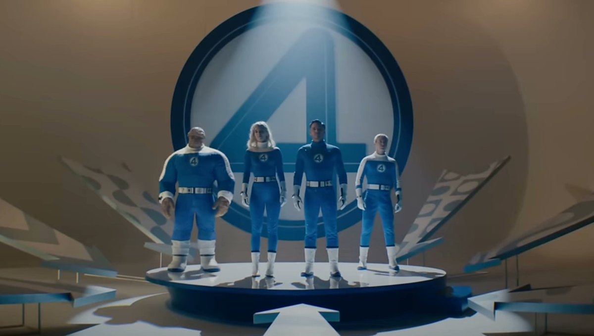 davidehrlich's tweet image. The Fantastic Four: First Steps is a story about the terror and beauty of walking into the unknown, but the movie is so afraid of defying Marvel convention that only the terror shines through. starts strong, crawls to the finish.
my review: indiewire.com/criticism/movi…