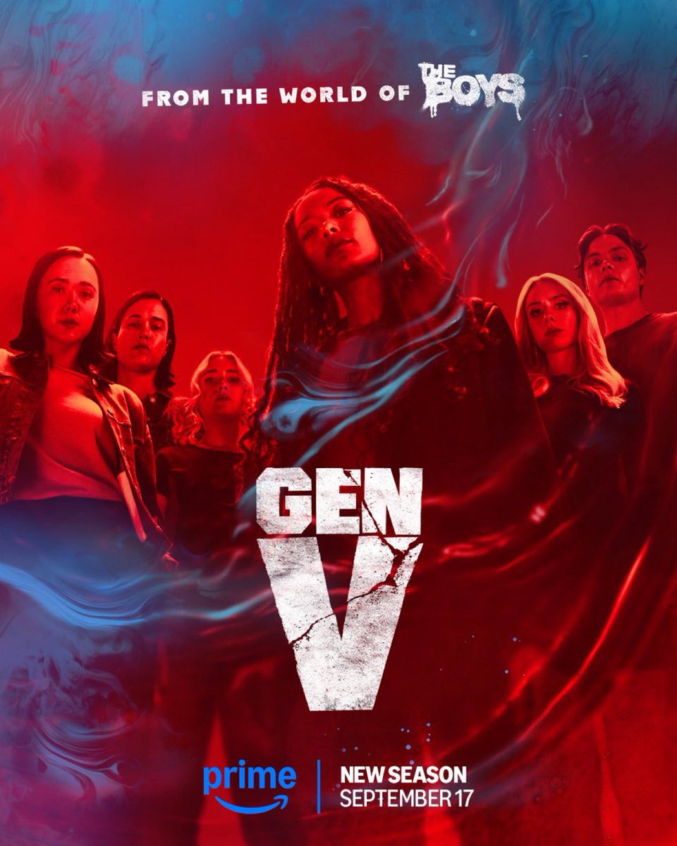 screentime's tweet image. New poster for ‘GEN V’ Season 2
Premiering September 17 on Prime Video