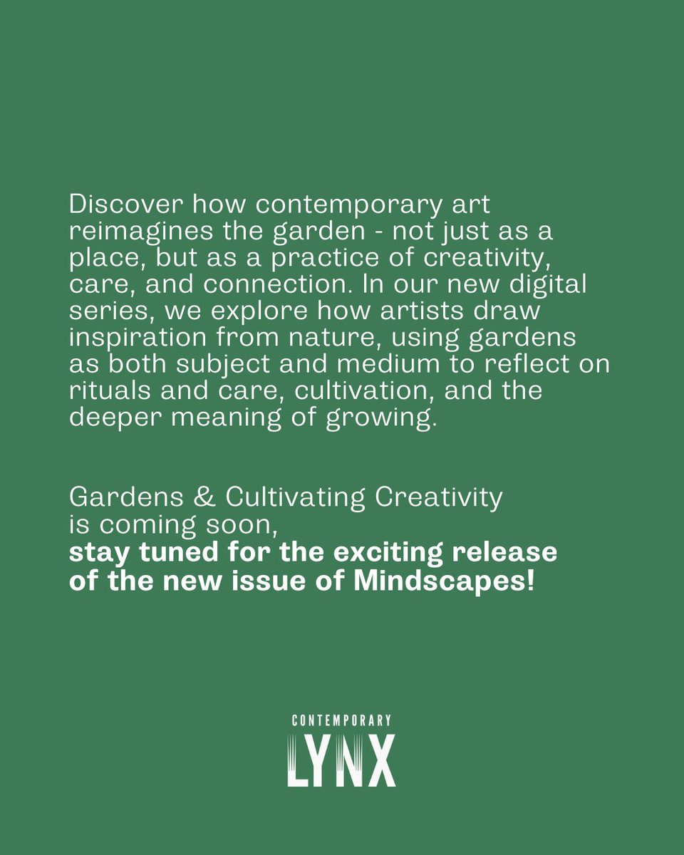 How might gardens be used as a canvas for storytelling?

Gardens &amp; Cultivating Creativity is coming soon! Stay tuned for the release of the second issue of MINDSCAPES.