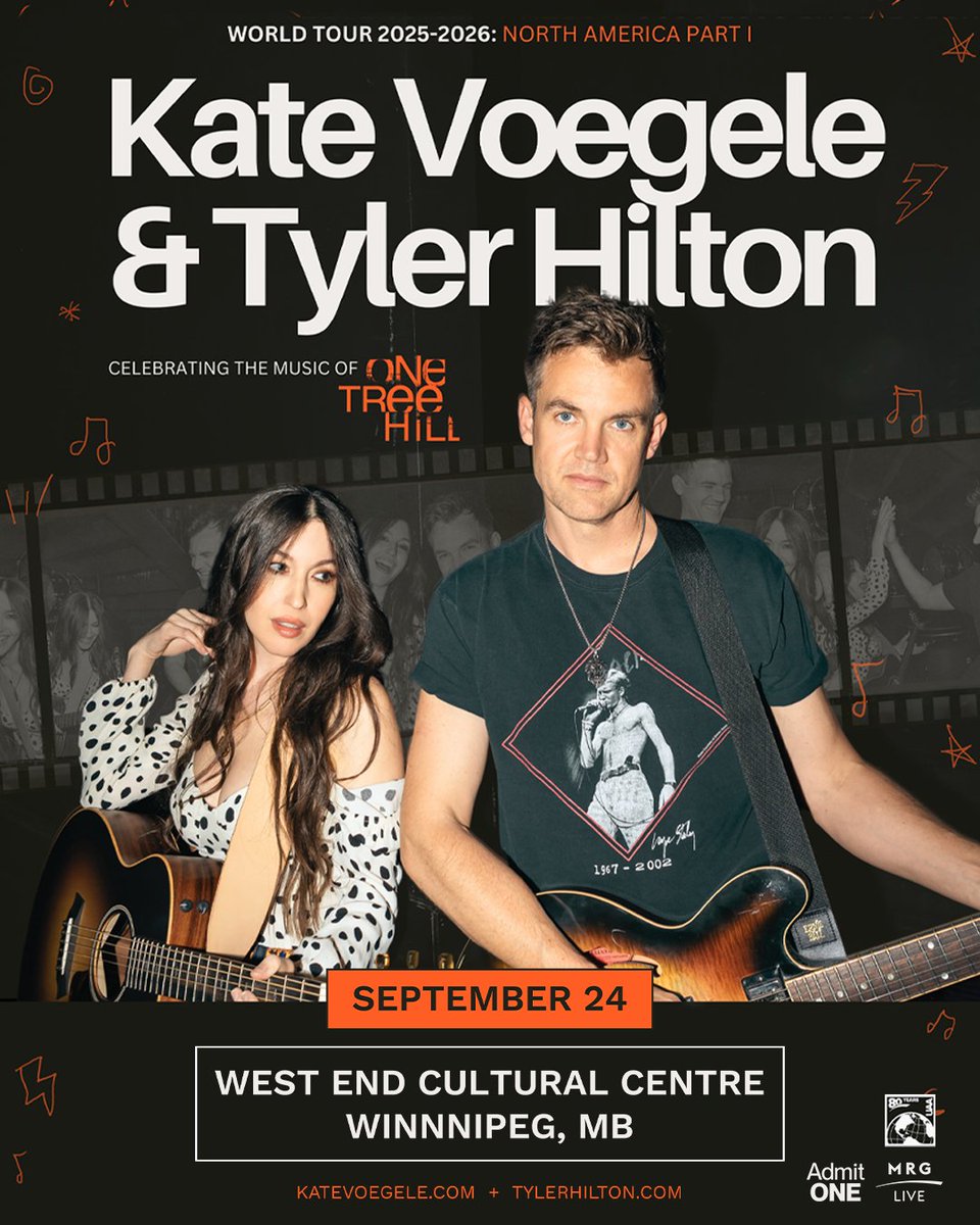 🚨VENUE UPGRADE🚨 Heard ya LOUD &amp; CLEAR, Winnipeg! 🇨🇦You guys sold this one out SO fast that we had to go find another spot! More tickets &amp; VIP packages released. See you on 9/24 at the West End Cultural Centre!

🎫: TylerHilton.com
