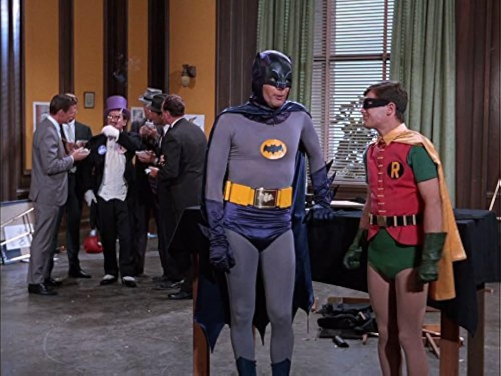 TalkingPicsTV's tweet image. Holy vote tampering! The Penguin 🐧 tries to sway the votes! Will the Dynamic Duo save the day?
🦇 BATMAN (1966) 7:05pm #AdamWest #BurtWard with #BurgessMeredith as Penguin #TPTVsubtitles