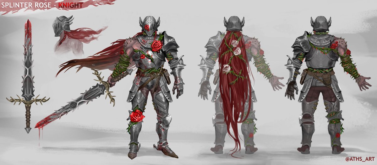 Aths_Art's tweet image. Splinter Rose Knight
My entry for the Killer outfit contest!
#DeadbyDaylight #TheKnight
