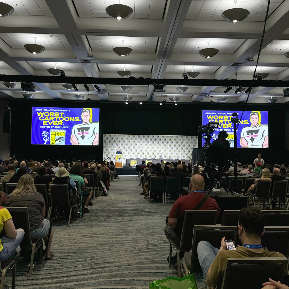 ASIFAHollywood's tweet image. Join us at the Worst Cartoons Ever Panel on Thursday July 24, 2025 7:00pm - 8:00pm PDT, Room 5AB at San Diego Comic Con.
Here is a look back from last year's Worst Cartoons Ever Panel!
To learn more, visit: comic-con.org/cc/things-to-d…
#asifahollywood #worstcartoonsever