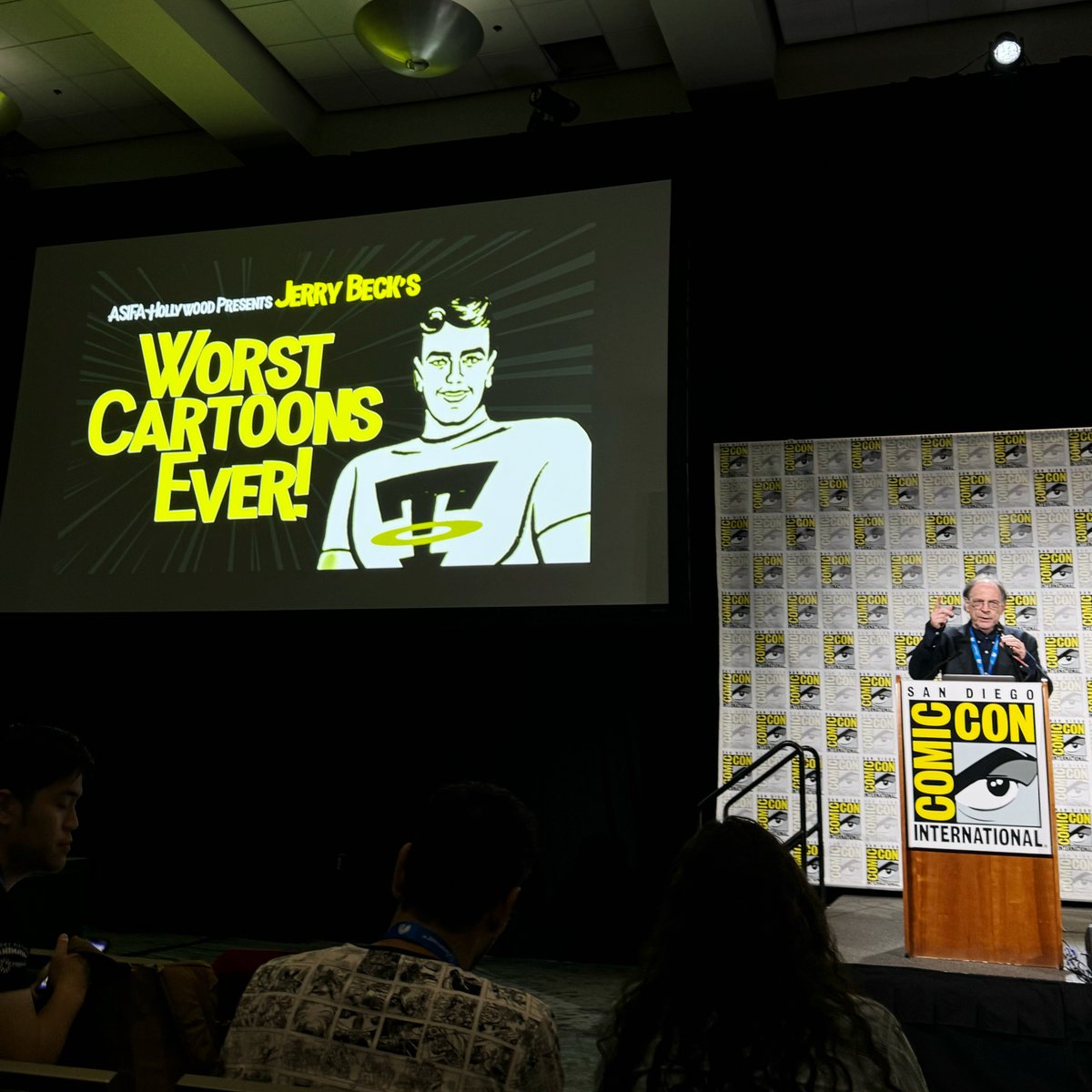 ASIFAHollywood's tweet image. Join us at the Worst Cartoons Ever Panel on Thursday July 24, 2025 7:00pm - 8:00pm PDT, Room 5AB at San Diego Comic Con.
Here is a look back from last year's Worst Cartoons Ever Panel!
To learn more, visit: comic-con.org/cc/things-to-d…
#asifahollywood #worstcartoonsever