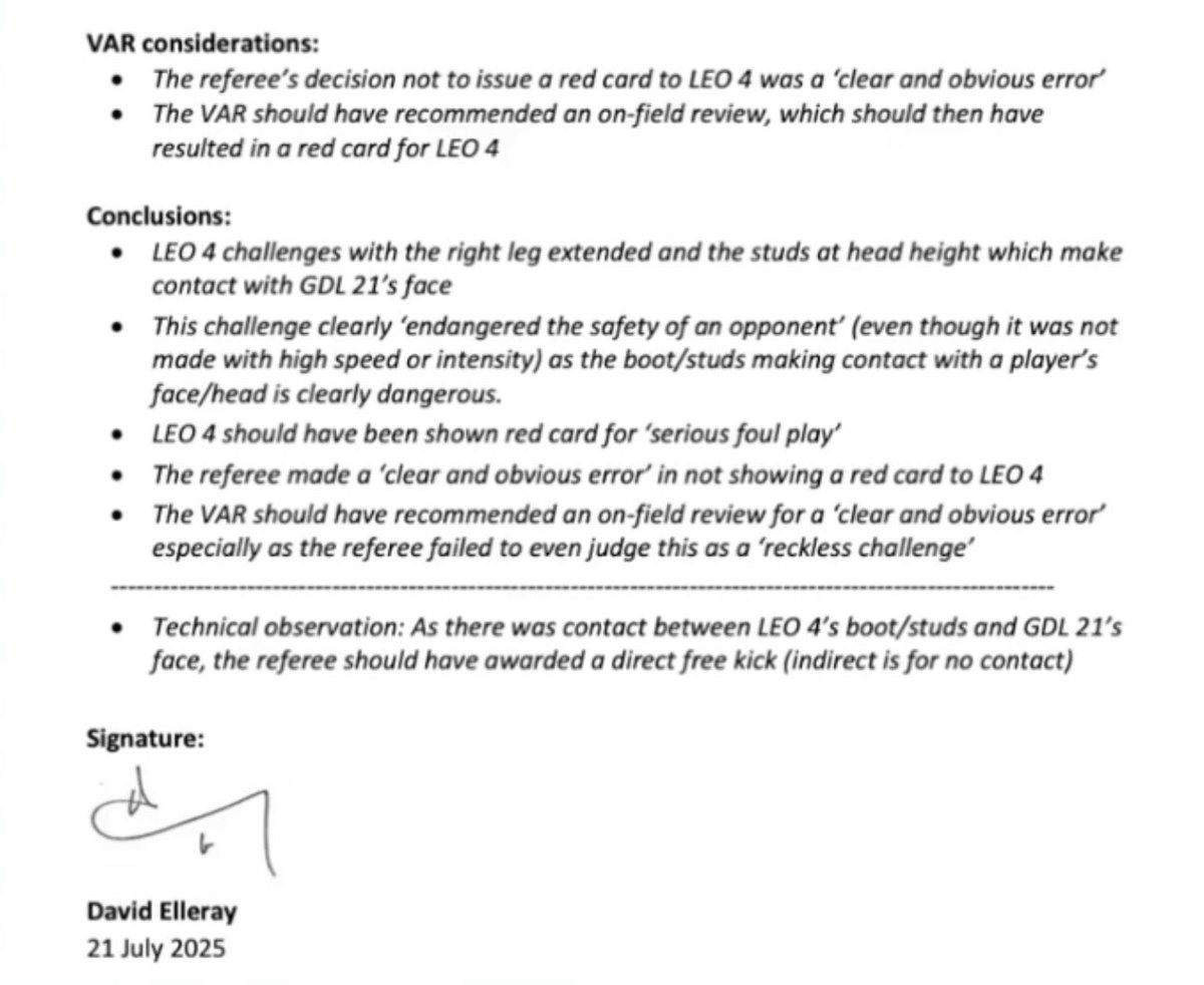 Ex árbitro profesional, David Elleray, quien dirigía en Premier League, evidenció que el proceso del VAR no fue bien manejado en el León vs <a href="/Chivas/">CHIVAS</a> . Ante esto, Milito decidió no dar alguna crítica tras el arbitraje ante Chivas