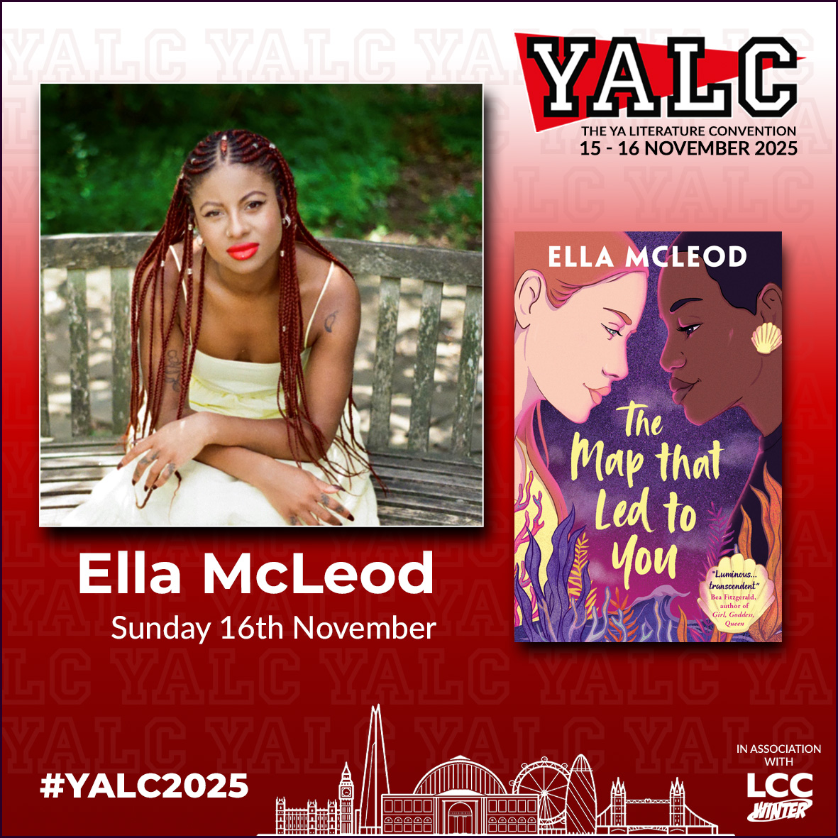 YALC_UK's tweet image. Ella McLeod will be appearing on Sunday 16th November taking part in the A Celebration of Black British YA in memory of Alex Wheatle panel
For more info and to buy your tickets click here bit.ly/YALC.
All panelists will also be taking part in a signing session too.…