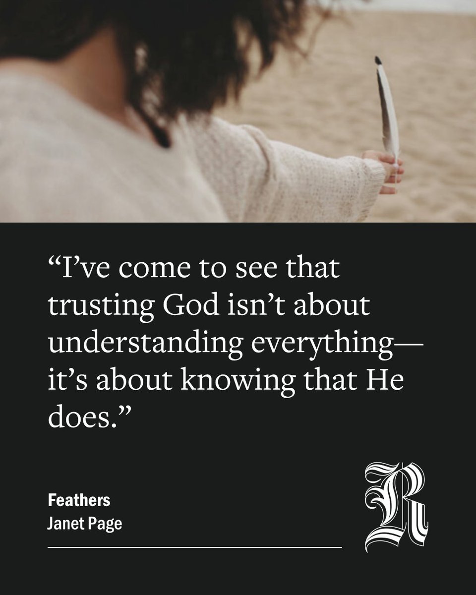 AdventistReview's tweet image. What if a single feather was God’s reminder to trust Him?
Read this beautiful testimony of how even the smallest signs can carry eternal peace.
Read her story: adventistreview.org/lifestyles/wel…

#FaithStories #TrustHim #HopeInJesus