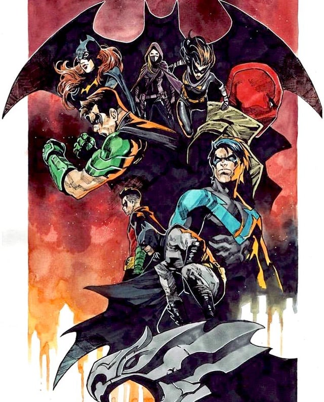 AngelaBarnes75's tweet image. Batfam by Dike Ruan
All my most beloved babies together 🥹♥️
The Bats truly are superior 🦇