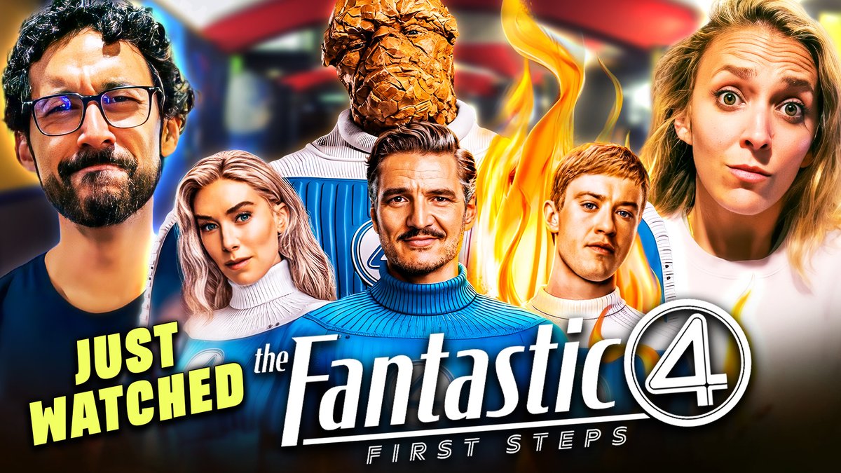 TheGregAlba's tweet image. Just Watched FANTASTIC FOUR: FIRST STEPS!! youtu.be/hSBTuhcfVrc
Right Out Of Theater Reaction & Review!
#FantasticFour #FantasticFourFirstSteps #Marvel #MCU #MarvelStudios #PedroPascal #JohnnyStorm #VanessaKirby