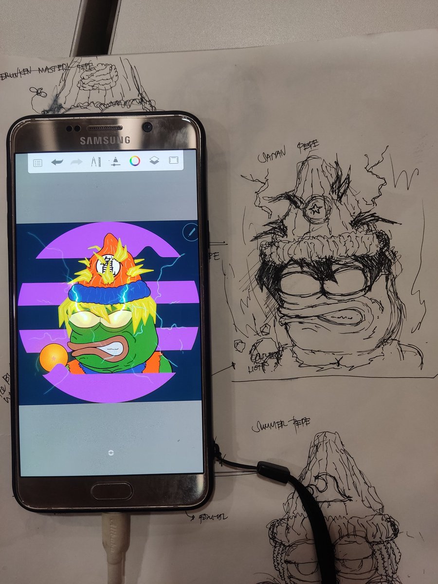 BulletNote_'s tweet image. This is where I started.

#NFT #NFTart #NFTartist #Illustration #Sketch #Artcollection #crypto #Hype #Saiyan