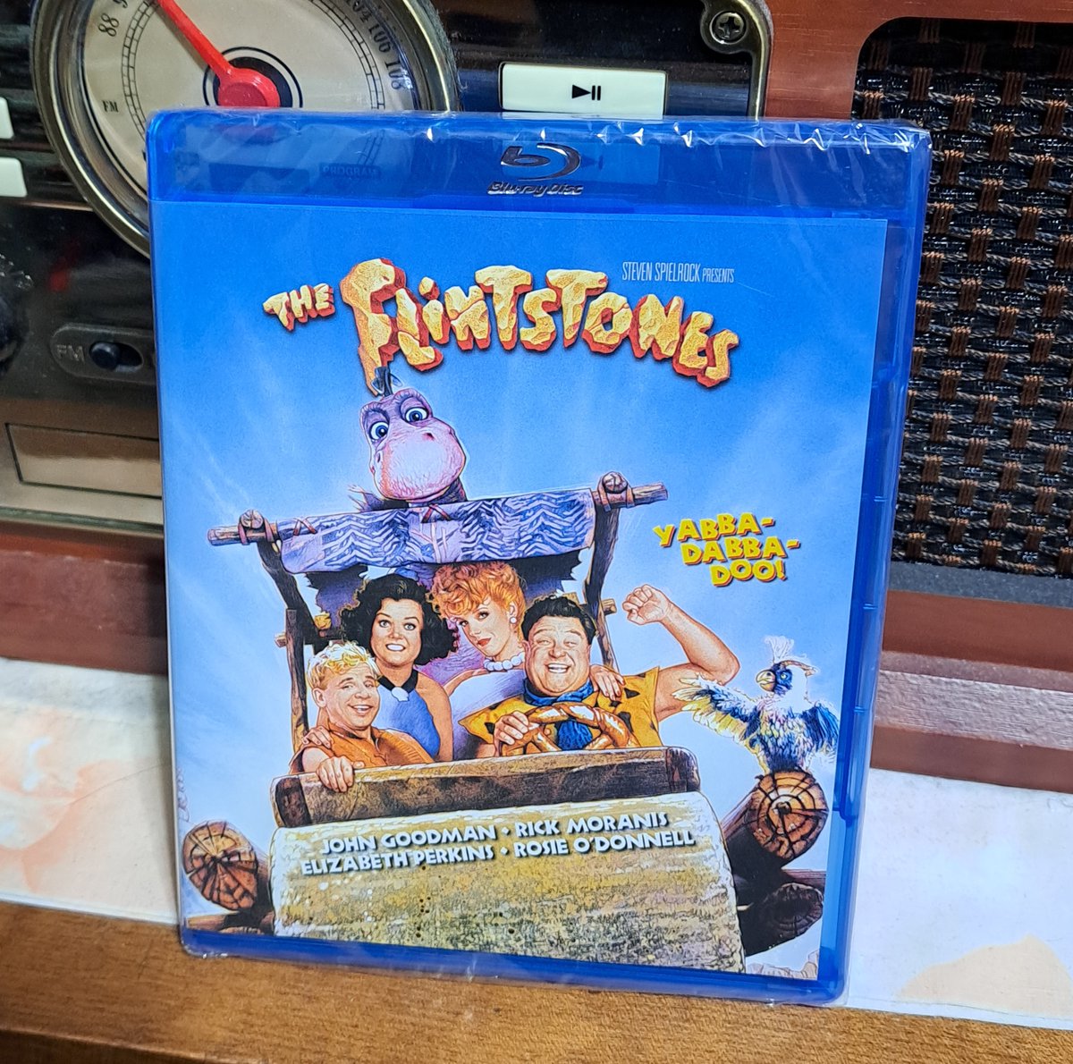 Before Scooby Doo came to life, even before 101 Dalmatians came to life, we had The Flintstones!

My grandma had the VHS, watched it all the time.  I still quote this film.