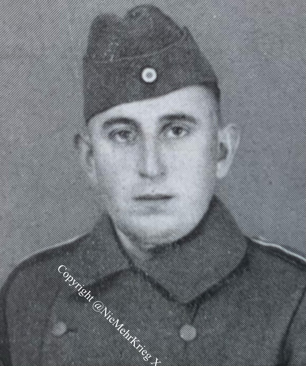 NieMehrKrieg's tweet image. Durch einen „Granatvolltreffer“ starb der Obergefreite Michael Moser aus Hackerskofen (Landkreis Dingolfing in Niederbayern) am 23. Juli 1944 an der Ostfront. Er war 32 Jahre alt. R.I.P.
#NieWiederKrieg #SayHisName