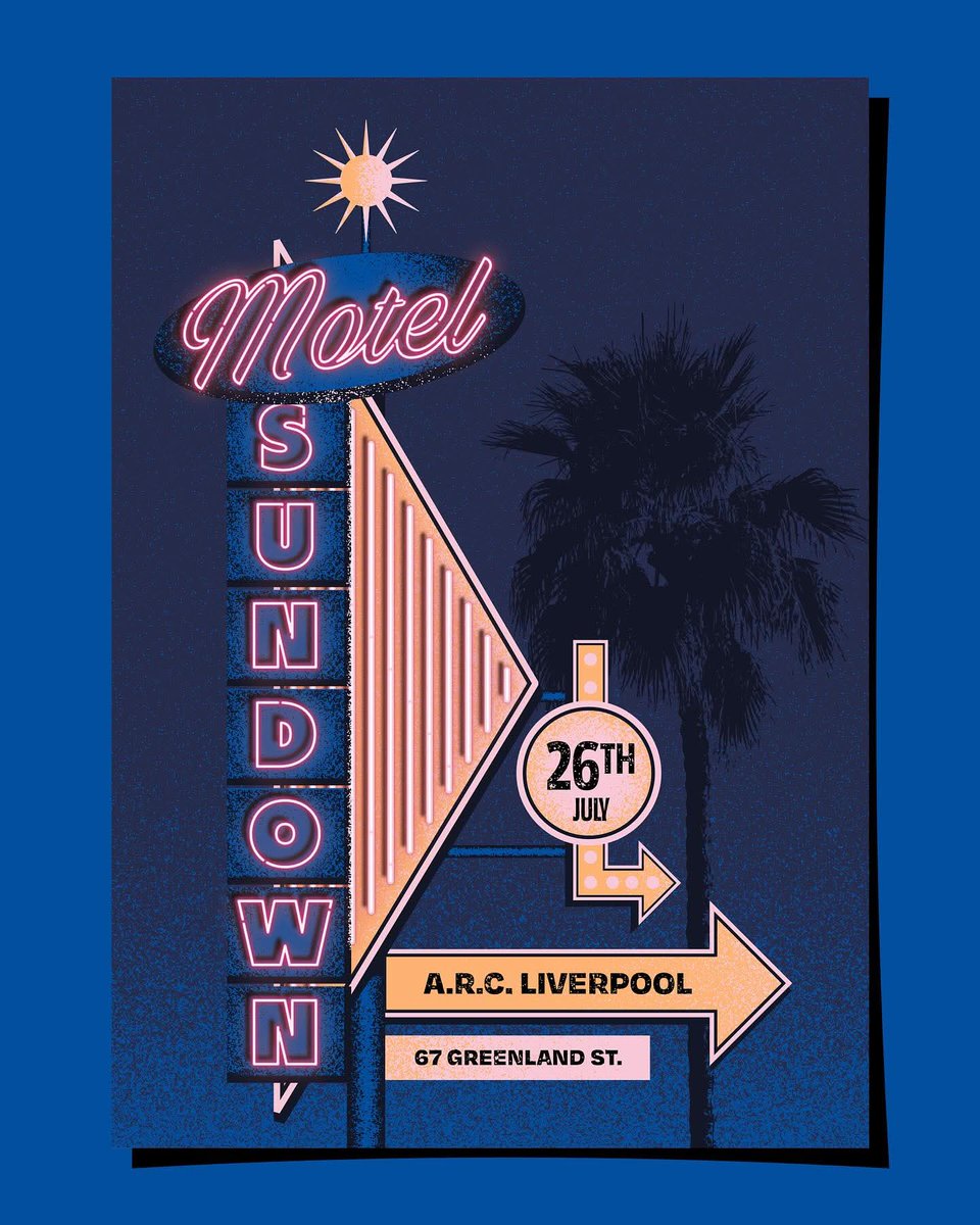 A.R.C @ Camp&Furnace Liverpool (@a_r_c_liverpool) on Twitter photo 🚨ANNOUNCEMENT🚨
Hi Everyone <a href="/MotelSundown/">Motel Sundown</a> Show This Saturday 26/07/25
Will Now Take Place At Our Good Friends Place
#ArtsBarBaltic
27 Parliament St,
Liverpool
L8 5RN
All tickets Valid
A Few Tickets Left Remaining
skiddle.com/whats-on/Liver… 🚨ANNOUNCEMENT🚨
Hi Everyone <a href="/MotelSundown/">Motel Sundown</a> Show This Saturday 26/07/25
Will Now Take Place At Our Good Friends Place
#ArtsBarBaltic
27 Parliament St,
Liverpool
L8 5RN
All tickets Valid
A Few Tickets Left Remaining
skiddle.com/whats-on/Liver…