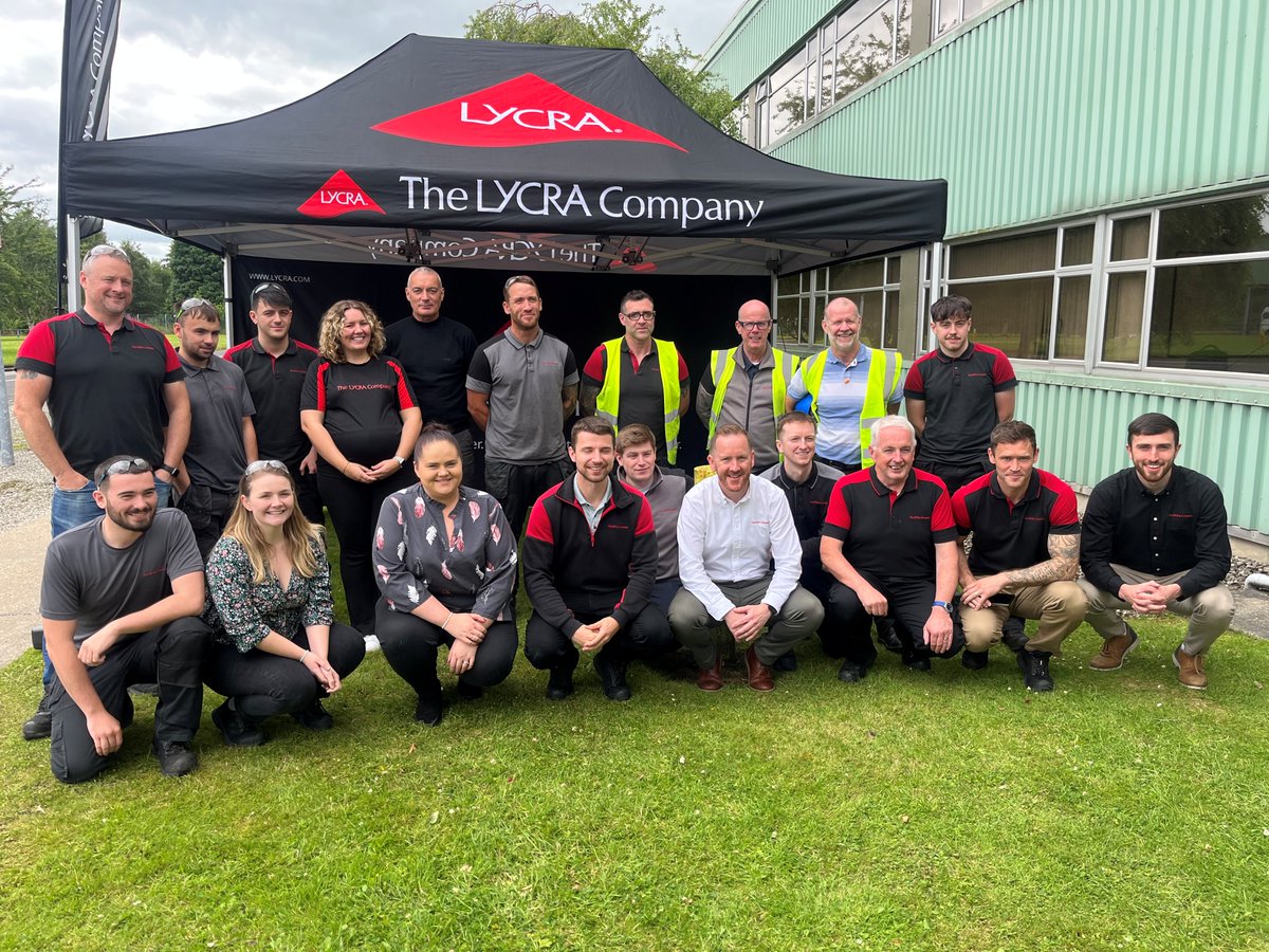 dcsdcouncil's tweet image. Gearing up for the Waterside Half Marathon! 🏃🏃♂️🏃♀️
Staff at The LYCRA Company’s Maydown site are excited to once again support the Waterside Half Marathon on Sunday, September 7th!
Full story: bit.ly/415sDRC
#WHM25 #WeRunThisTown