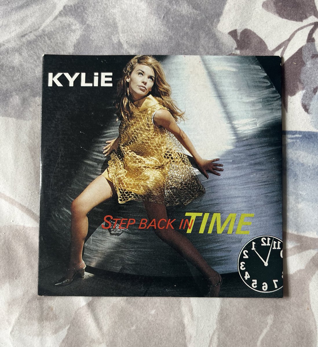 MichaelYoga79's tweet image. A long wanted item now in my @kylieminogue collection. Step Back In Time Oz picture disc CD. #KylieMinogue #stepbackintime