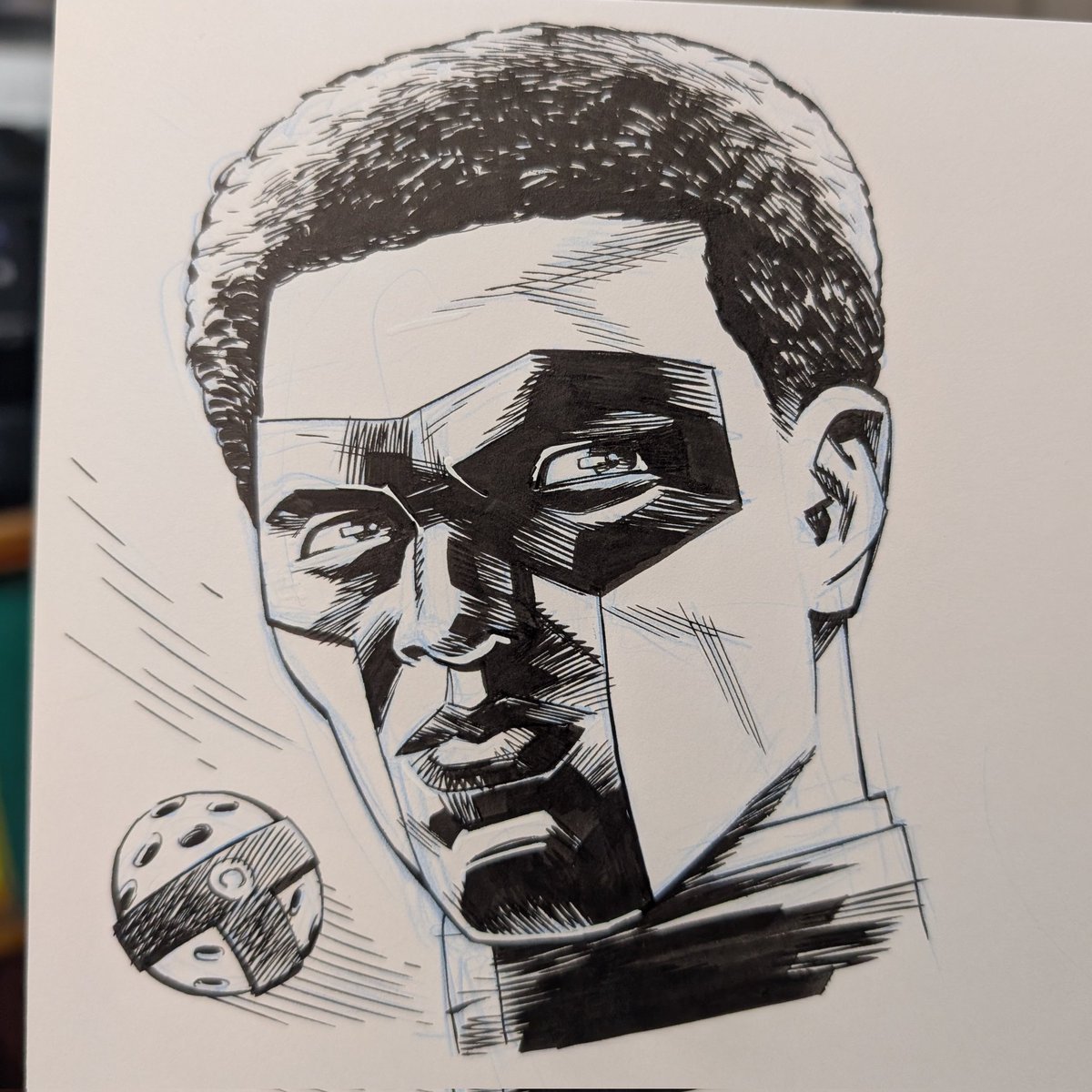 POP_MYTH's tweet image. I'm Goddamn Mr Terrific
Starting a quick 9x12 Justice Gang Doodle Board ✒️