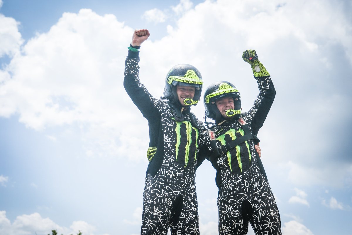 TGR_WRC's tweet image. Rally2 winners ➡️ Rally1 winners in just three weeks 🤩
Providing talented young drivers with a path to the top and the chance to gain experience, show their skills and achieve their dreams 💪
#ToyotaGAZOORacing #GRYaris #WRC #RallyEstonia 🇪🇪