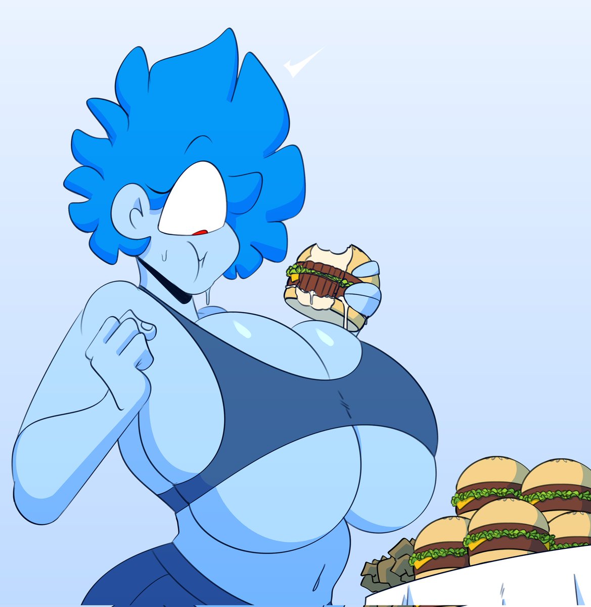 Burgers~!😋🍔
Commission for <a href="/HolidaysTime3/">HolidaysTime</a>