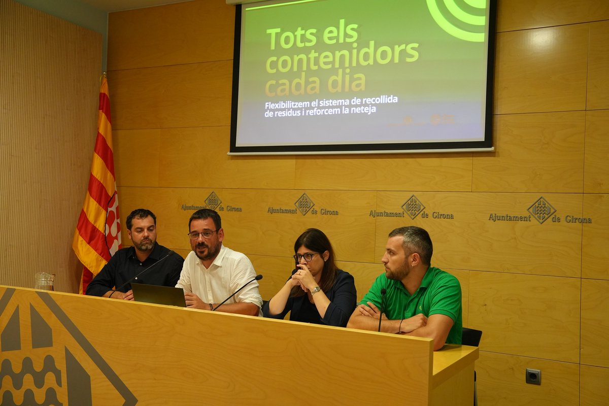 ♻️Girona incorporarà un contenidor per a cada fracció i els residus s’hi podran llençar cada dia

📅El nou sistema començarà a principis de 2026, quan arribin els nous contenidors, que s’instal·laran de forma progressiva i que seguiran obrint-se amb una targeta

🍃També hi haurà