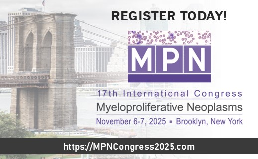 Registration is open for the 17th International Congress on Myeloproliferative Neoplasms! 
🗓️Nov 6-7, 2025 in Brooklyn, NY
✨Abstract submission deadline: September 22
➡️Details: bit.ly/mpncongress2025
#MPNCongress2025 #MPNsm #MyeloproliferativeNeoplasms #CME #CE #abstracts