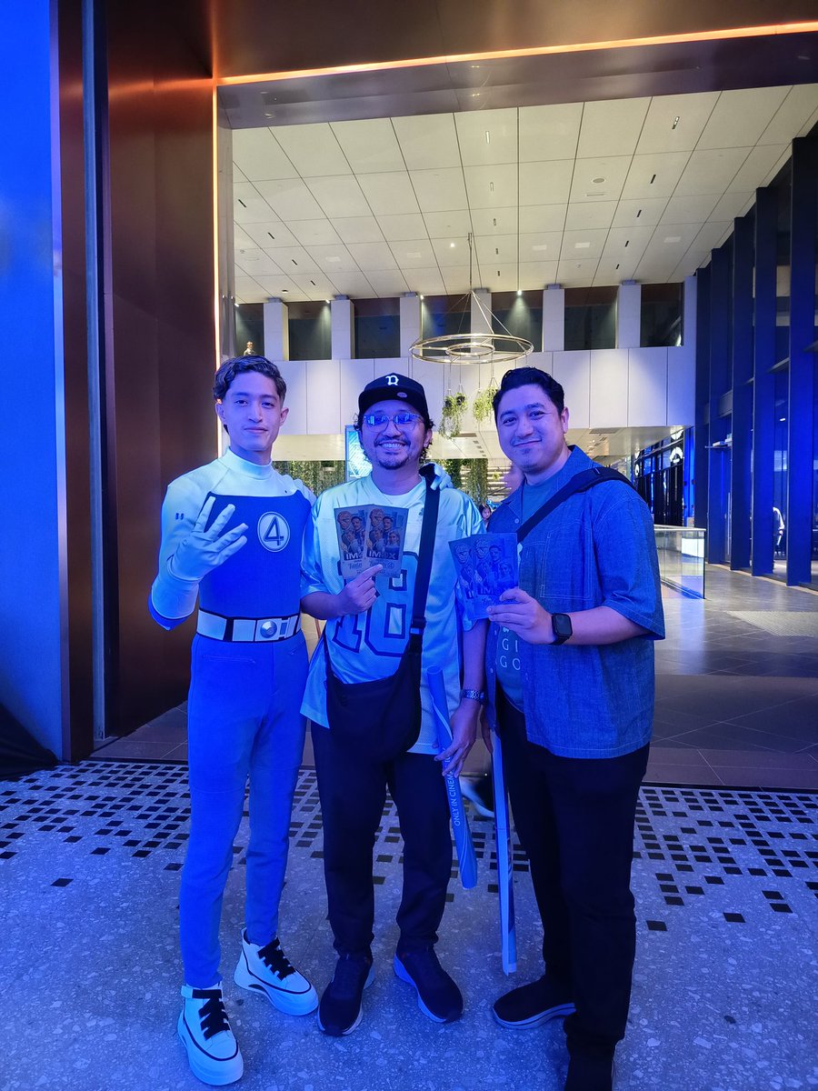 hdabdhmd's tweet image. Di jemput ke movie premier filem The Fantastic Four: First Step malam ini.
Antara filem yang dinanti-nantikan tahun ini!
Terima kasih kepada pihak Disney atas jemputan ini.
#TheFantasticFourFirstSteps #HDABDHMD