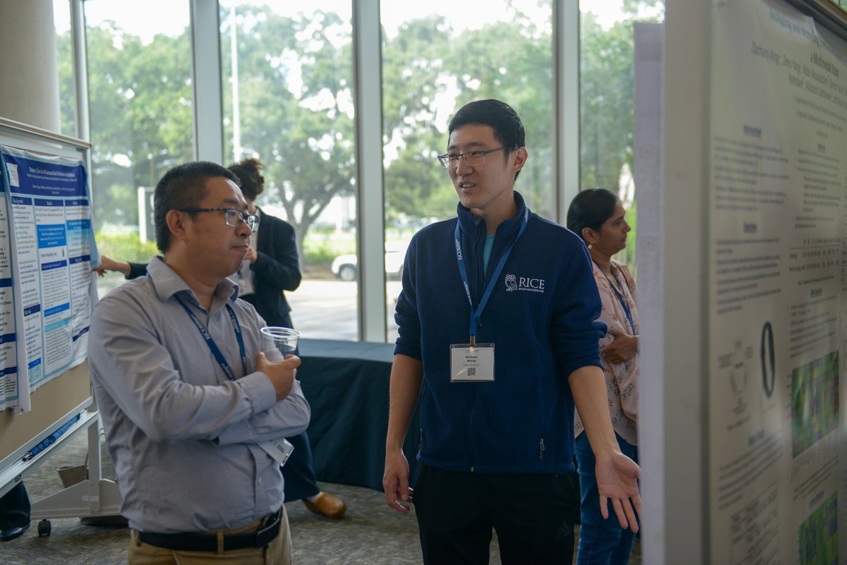 ricekenkennedy's tweet image. Students and postdocs are invited to submit a poster for the 2025 #AIHealthConference this September at Rice University. Share your research with innovators at the forefront of AI in healthcare and public health — posters are due Friday, July 25: aihealthconference.com/posters.