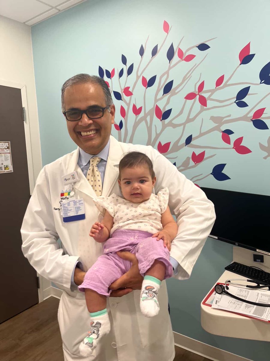 WolfsonChildren's tweet image. "Our family is forever grateful to the incredible team at Wolfson Children's Hospital for saving our precious daughter, Annabella, who was diagnosed with Transposition of the great arteries (TGA), a congenital #heart defect. The past two months have been a journey filled with…