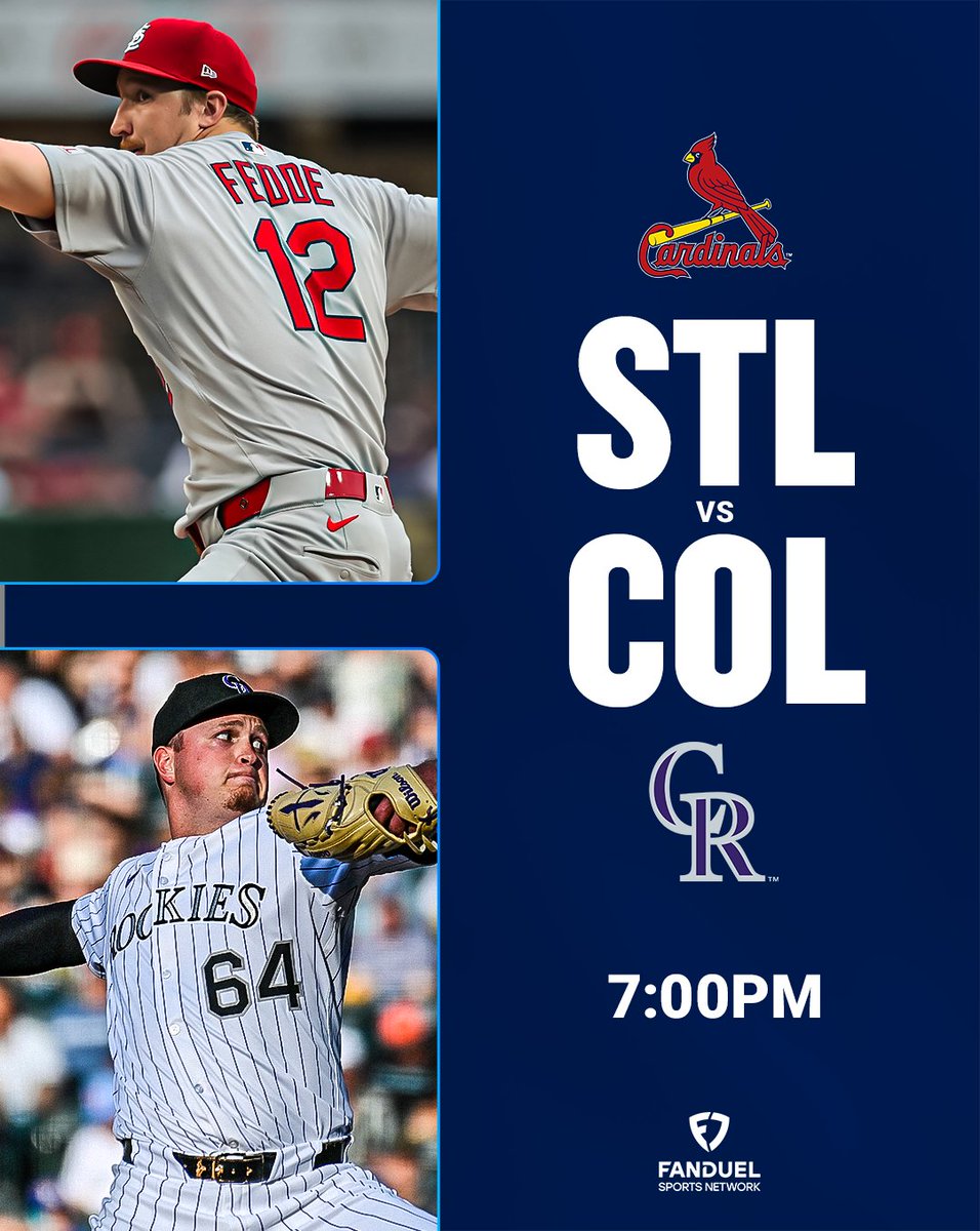 FanDuelSN_MW's tweet image. Fedde on the bump for game two 👊
Coverage starts at 7:00PM on FanDuel Sports Network.
#ForTheLou