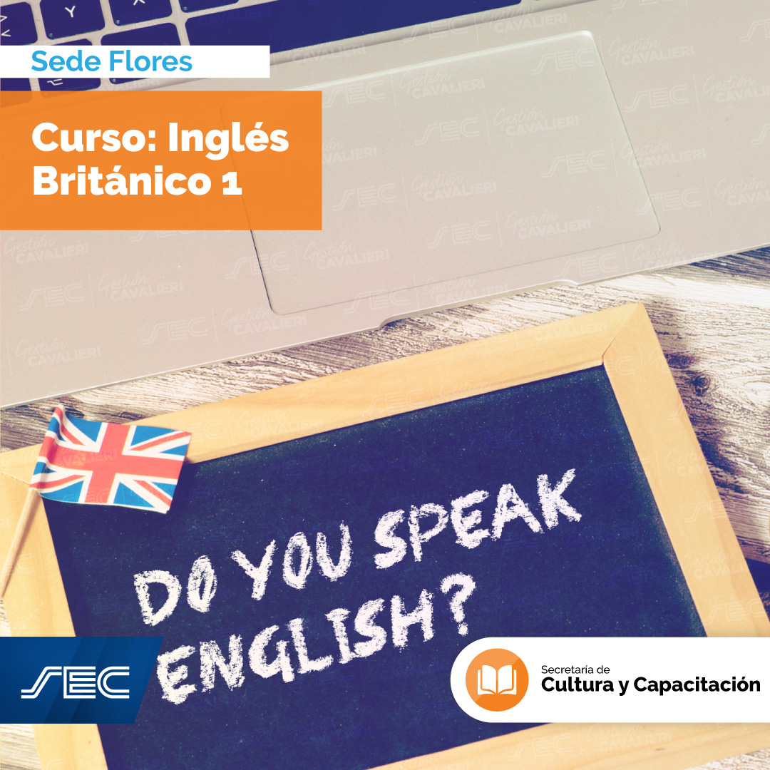 Curso de cultura y capacitación: INGLÉS BRITÁNICO I 📚
Desde la Secretaría de Cultura y Capacitación, a cargo del Cro. Roberto Serrao, te proponemos estudiar con nosotros‼️
Para más info sobre las sedes y horarios de cursada ingresá en beneficios.sec.org.ar/Archivos/Inscr…
#SoyComercio #SoySEC