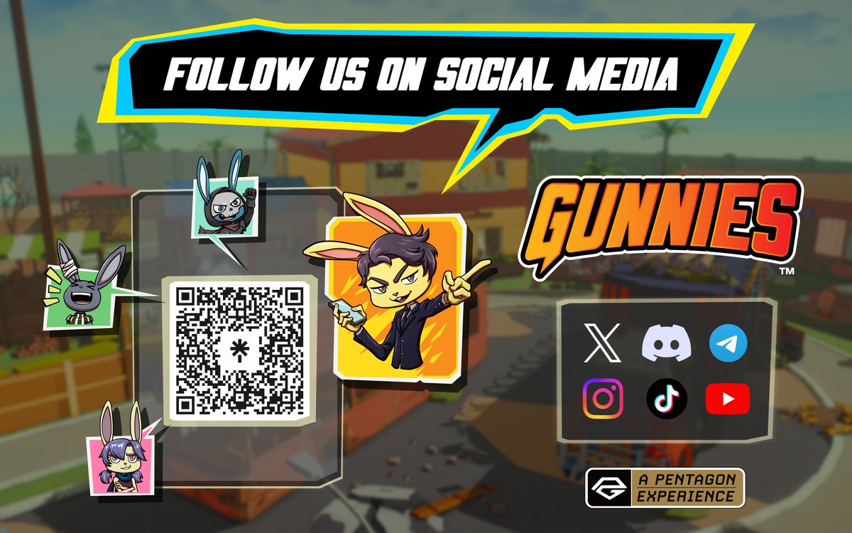 Gunnies is invading your feeds.
Not with boring ads — but with bunny fails, zombunnies, and guaranteed laughs. 🐇

All roads lead to Gunnies ⟹ linktr.ee/GunniesXP