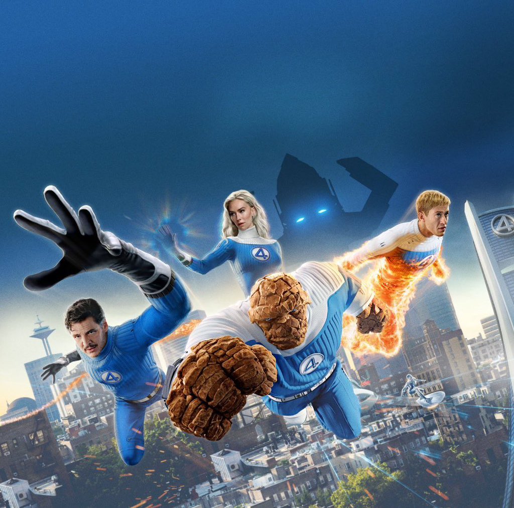 HollywoodHandle's tweet image. ‘THE FANTASTIC FOUR: FIRST STEPS’ debuts with a 88% score on Rotten Tomatoes 🍅
In theaters this Friday.