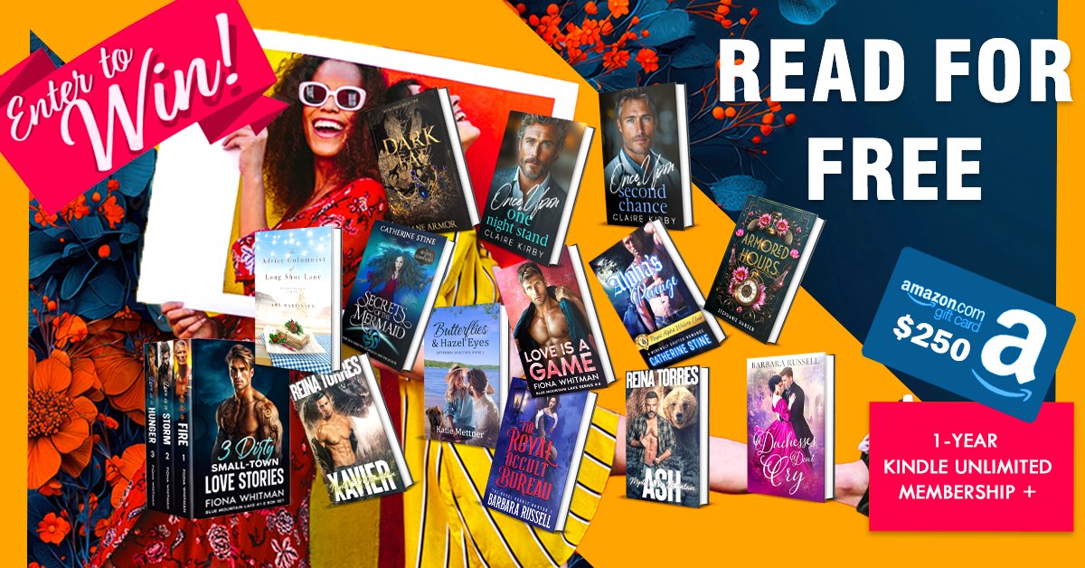 🔔📚READ FOR FREE✨
🔥Start Binge-Reading for a Chance to Win.
🎁 We're giving away a 1-Year Kindle Unlimited Membership + a whopping $250 Amazon Gift Card to one lucky reader. Enter our giveaway for a chance to win.
bookthrone.com/july-kindle-un…
#KindleUnlimited #kindleunlimitedbook