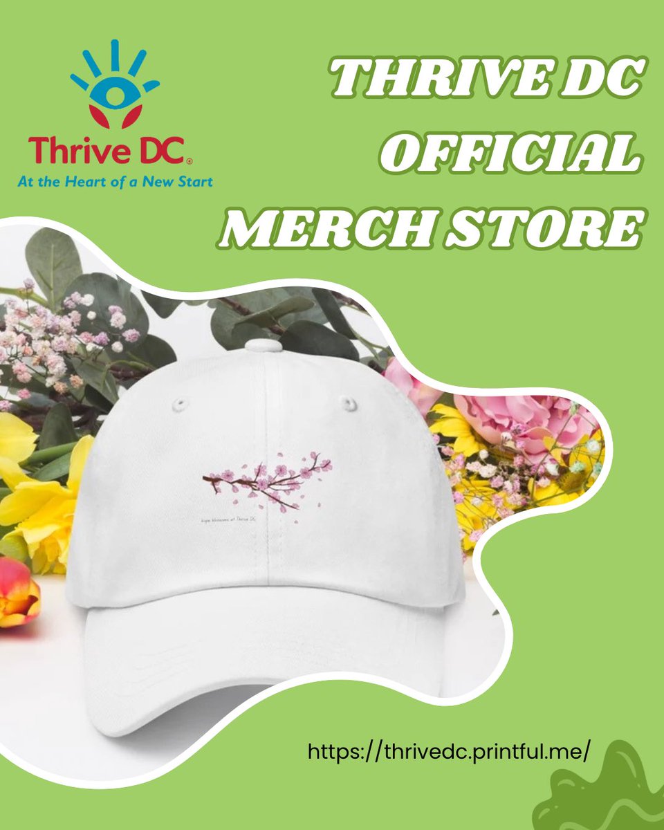 The Thrive DC Merch Store is officially live, and you’re invited to show your support!

Every purchase supports our programs that provide meals, referrals, support groups, and a pathway to stability for people experiencing homelessness in DC.

Shop now: thrivedc.printful.me