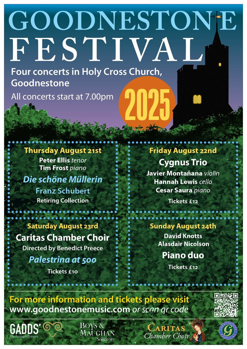 Benedict Preece (@benedictpreece) on Twitter photo This summer I’ve put together a “Palestrina at 500” programme. This programme will feature Palestrina’s Missa Regina Coeli alongside works by Duruflé, Croce, Bruckner and others.
Concerts in Lille Cathedral 🇫🇷 and in Kent. Details below <a href="/caritas_choir/">Caritas ChamberChoir</a> This summer I’ve put together a “Palestrina at 500” programme. This programme will feature Palestrina’s Missa Regina Coeli alongside works by Duruflé, Croce, Bruckner and others.
Concerts in Lille Cathedral 🇫🇷 and in Kent. Details below <a href="/caritas_choir/">Caritas ChamberChoir</a>
