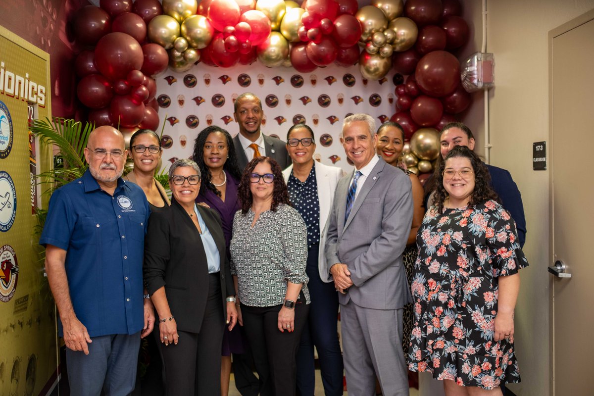 SuptDotres's tweet image. A new era takes off at @mssh_hawks with the launch of our Career Dual Enrollment Medical Assisting & Avionics Programs, in partnership with @MLECtech & @Baker_Aviation!
Students can graduate certified & ready to earn up to $73K/year! #YourBestChoiceMDCPS