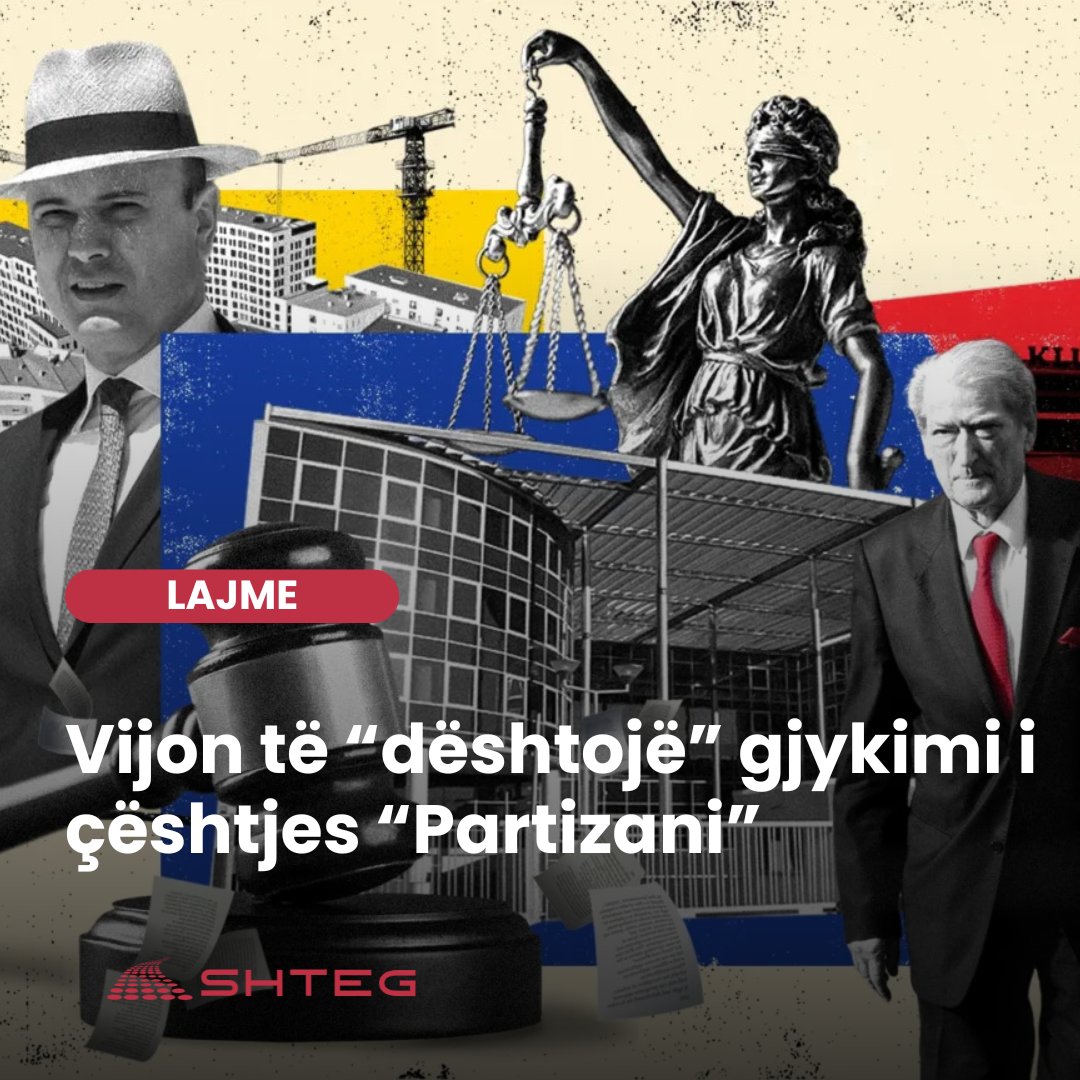 Vijon të “dështojë” gjykimi i çështjes “Partizani”

shteg.org/vijon-te-desht…
.
.
#DosjaPartizani #SaliBerisha #JamarberMalltezi #SPAK #GJKKO #Korrupsion #PastrimParash #MasaSigurie #GjykimiShtyhet #TrupaGjykuese #HomePlan #GencGjokutaj #SokolHazizaj #Akuzat #Pushteti #Privatizimi