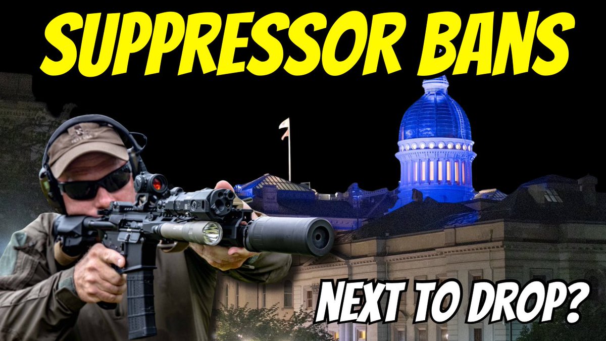 Guns_Gadgets's tweet image. Game-Changing Lawsuit Takes Aim at Suppressor Laws
youtu.be/HgrCNFGfSZA