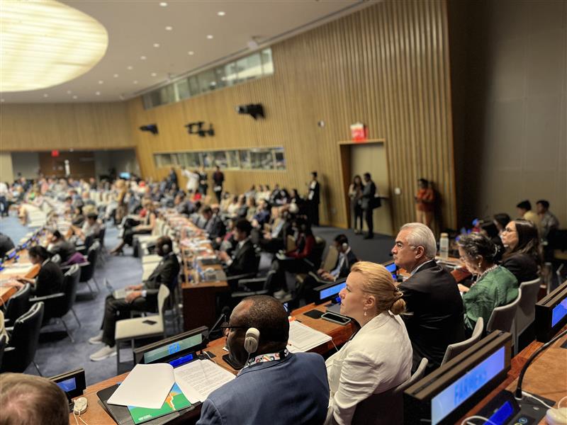 eclac_un's tweet image. 💬Our region’s interest rate payments on debt reach on average 70% of government spending on #education, 86% of spending on #health & 57% of spending on #socialprotection. As we have said, more than debt distress, the region faces developmental distress: @JoseMSalazarX at #HLPF.