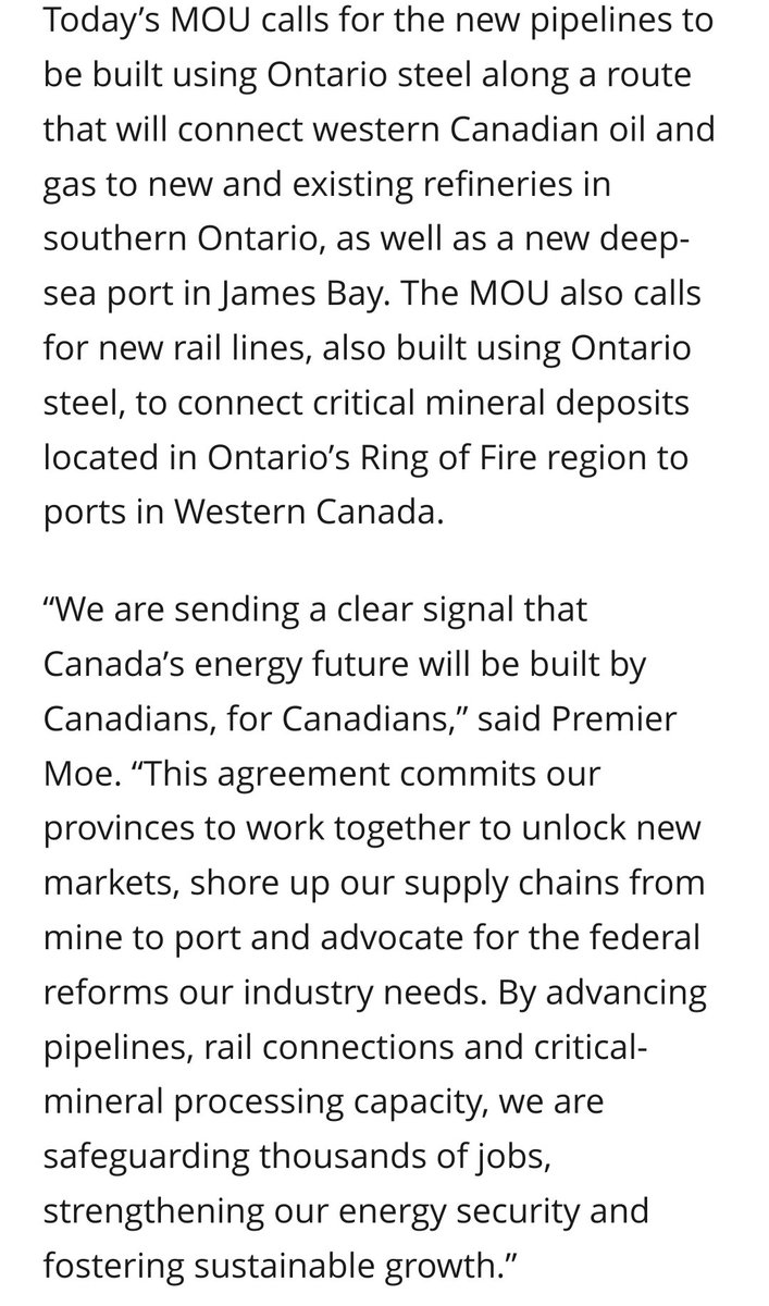 andrew_leach's tweet image. New and existing refineries in Southern Ontario? And oil and gas to James Bay?