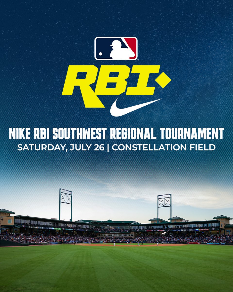 SLSpaceCowboys's tweet image. Join us at @ConstellationEG Field this Saturday, July 26 for the Nike RBI Southwest Regional Tournament featuring teams from Texas, Arkansas, Kansas, Louisiana, New Mexico and Oklahoma - hit the link below for details and to claim your free ticket vouchers now!
👉…
