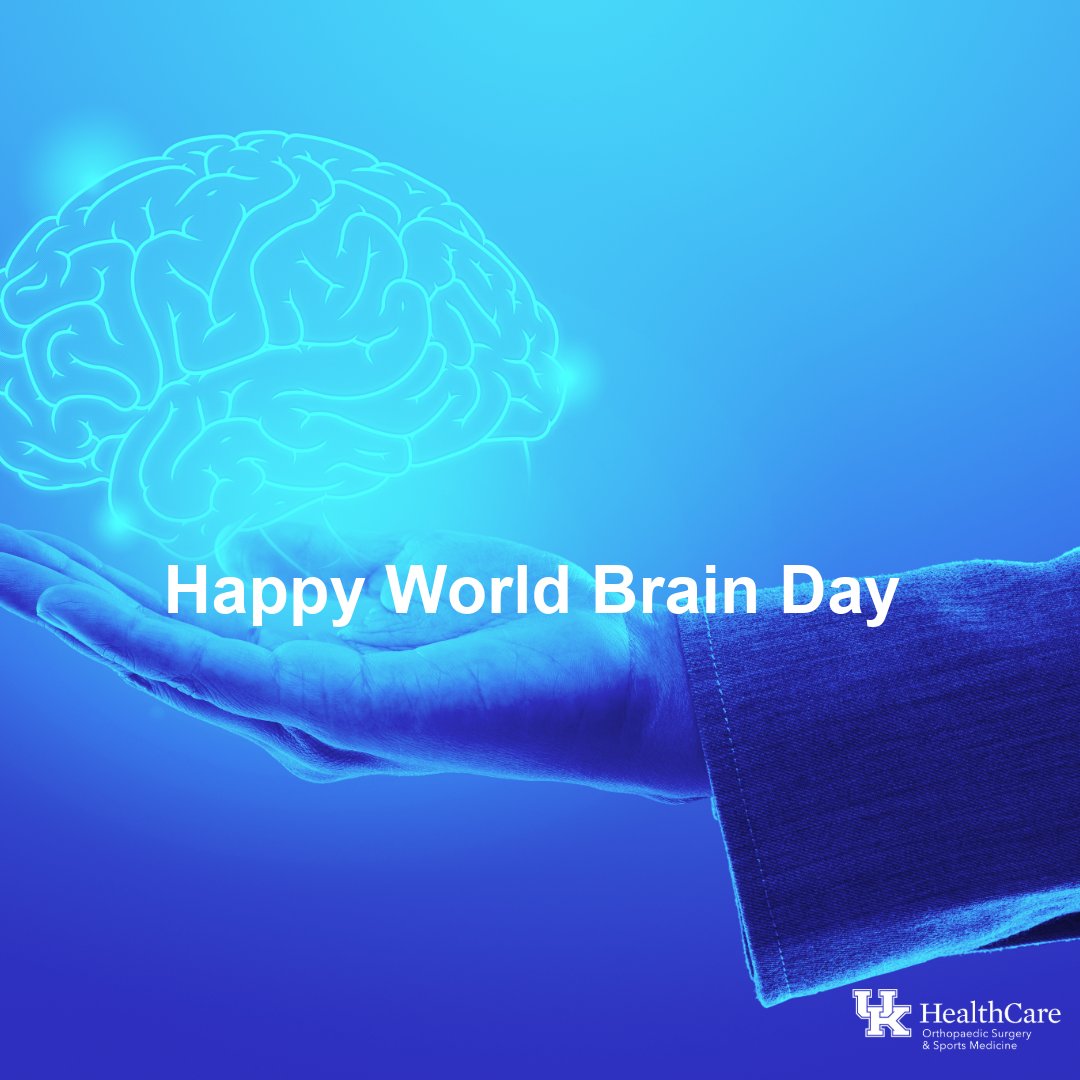 Happy World Brain Day!

Your brain health plays a vital role in overall well-being. From quality sleep and stress management to staying mentally active, small daily habits can have a lasting impact. Today, take a moment to support your brain—wellness begins with a healthy mind.