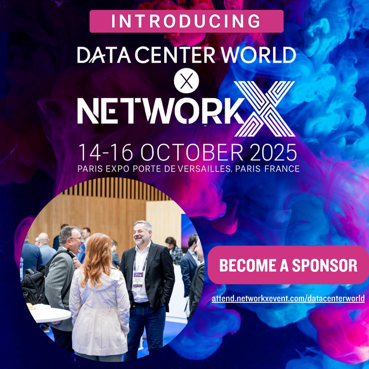 📢 Have you heard? #DataCenterWorld is joining <a href="/networkx_event/">Network X</a> 14-16 October in Paris, France! From speaking slots to branded exhibit space, we offer tailored ways to connect with the people shaping Europe’s data infrastructure future 👉 bit.ly/44GHa8J

#networkx