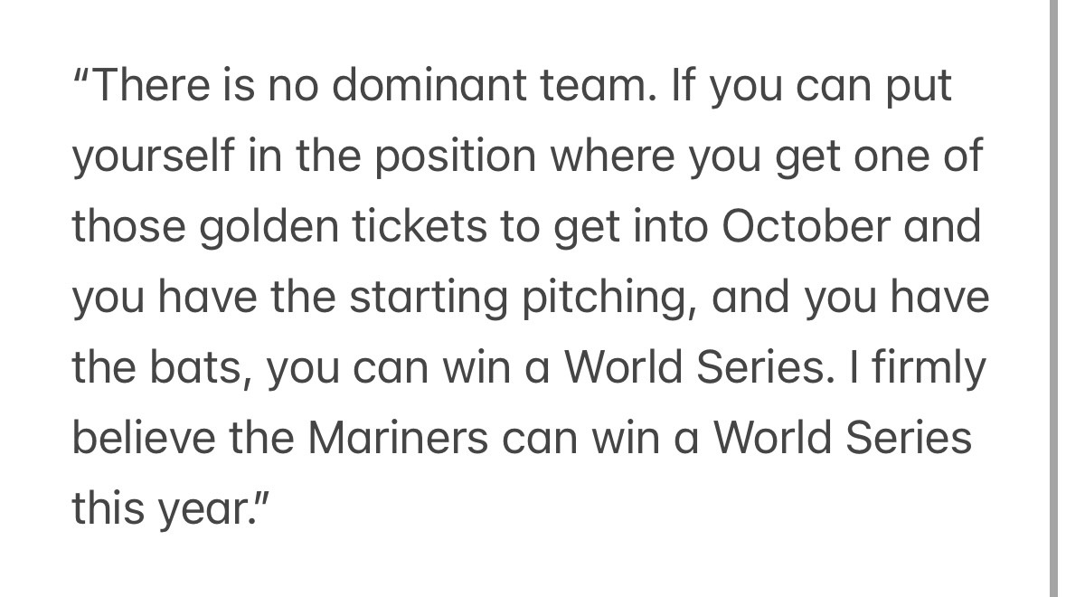 Maura_Dool's tweet image. Jeff Passan on @SeattleSports on why this trade deadline could be the most important of Dipoto and Hollander's tenure here
