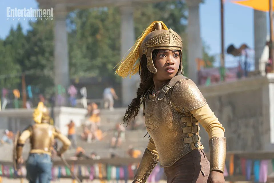 updatespercy's tweet image. Leah Sava Jeffries as Annabeth Chase in Season 2 of #PercyJackson & The Olympians.
