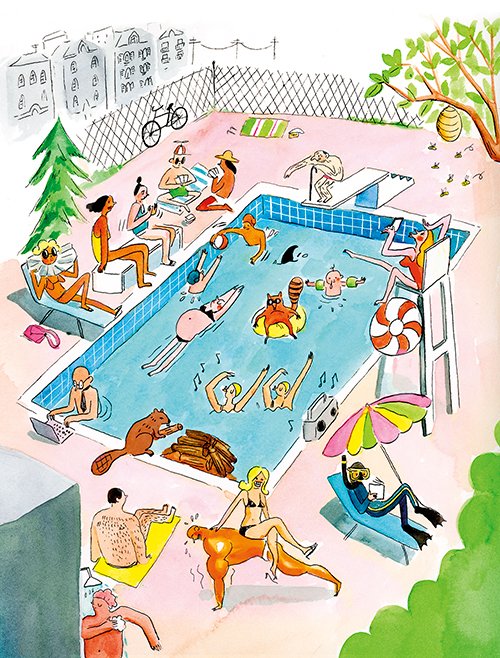 maisonneuvemag's tweet image. A hundred years ago, a public health crisis necessitated the launch of a Montreal institution: the pool system.

In our Summer Issue cover story, now available online, @evecable dives into the past, present and future of local swimming:

maisonneuve.org/article/2025/0…