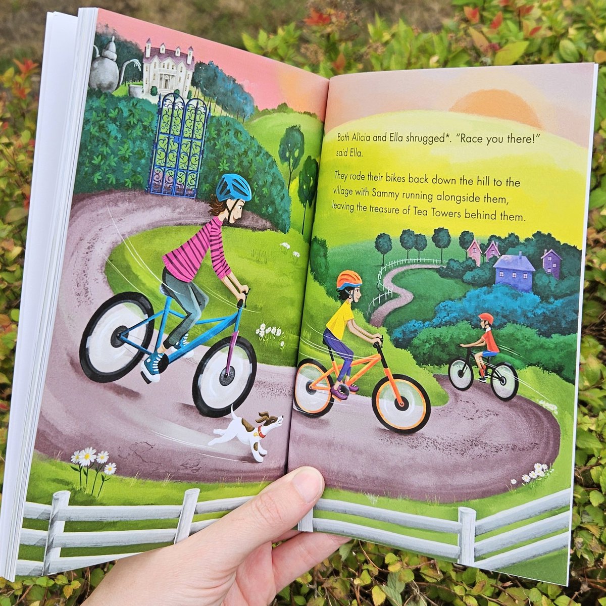 Another print run for 'Tea Towers'! I'm so pleased that my book with @andrewszart and Klett Sprachen is still entertaining kids in Germany! 🖤❤️💛