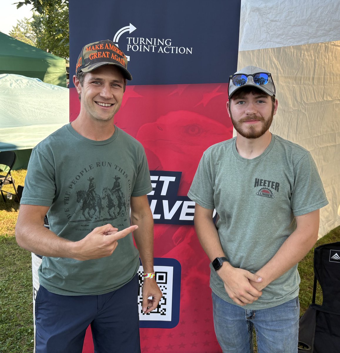 WVersaw7896's tweet image. Another great @TPAction_ trip to Clarion for the County Fair with Chairman Guy Steele and the Republican Committee.
I got to spend some time with Representative Josh Bashline and State Senator Scott Hutchinson while adding +2 new republicans to the voter rolls!
Always great to…