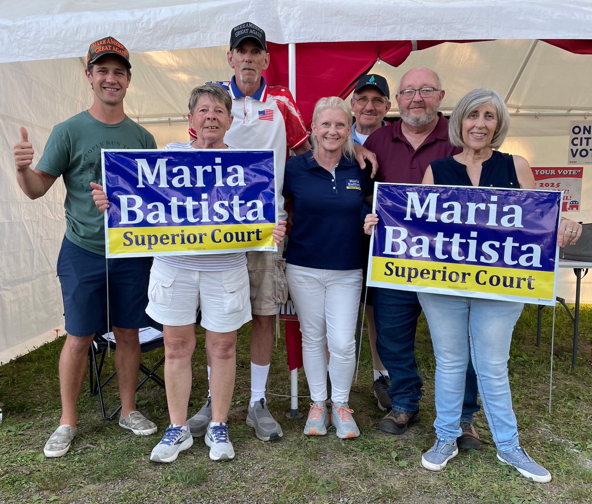 WVersaw7896's tweet image. Another great @TPAction_ trip to Clarion for the County Fair with Chairman Guy Steele and the Republican Committee.
I got to spend some time with Representative Josh Bashline and State Senator Scott Hutchinson while adding +2 new republicans to the voter rolls!
Always great to…