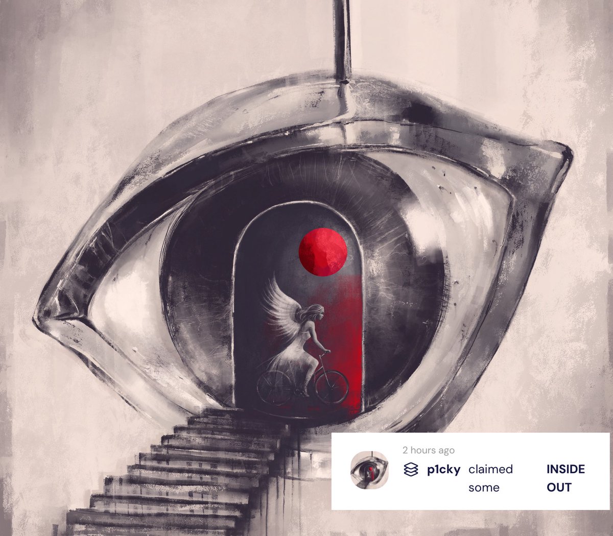 anna_lusurya's tweet image. 🔥 Collected 🔥
Dear p1cky @Crip2DaX thank you very very much for collecting my art❤️❤️❤️
You are very generous and supportive 🙏
Inside Out
5/10 • 12.5 xtz